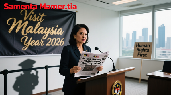 Samenta Condemns Raid on Melaka Hotel Labeled 'Gay-Friendly,' Warns of Impact on Visit Malaysia Year 2026